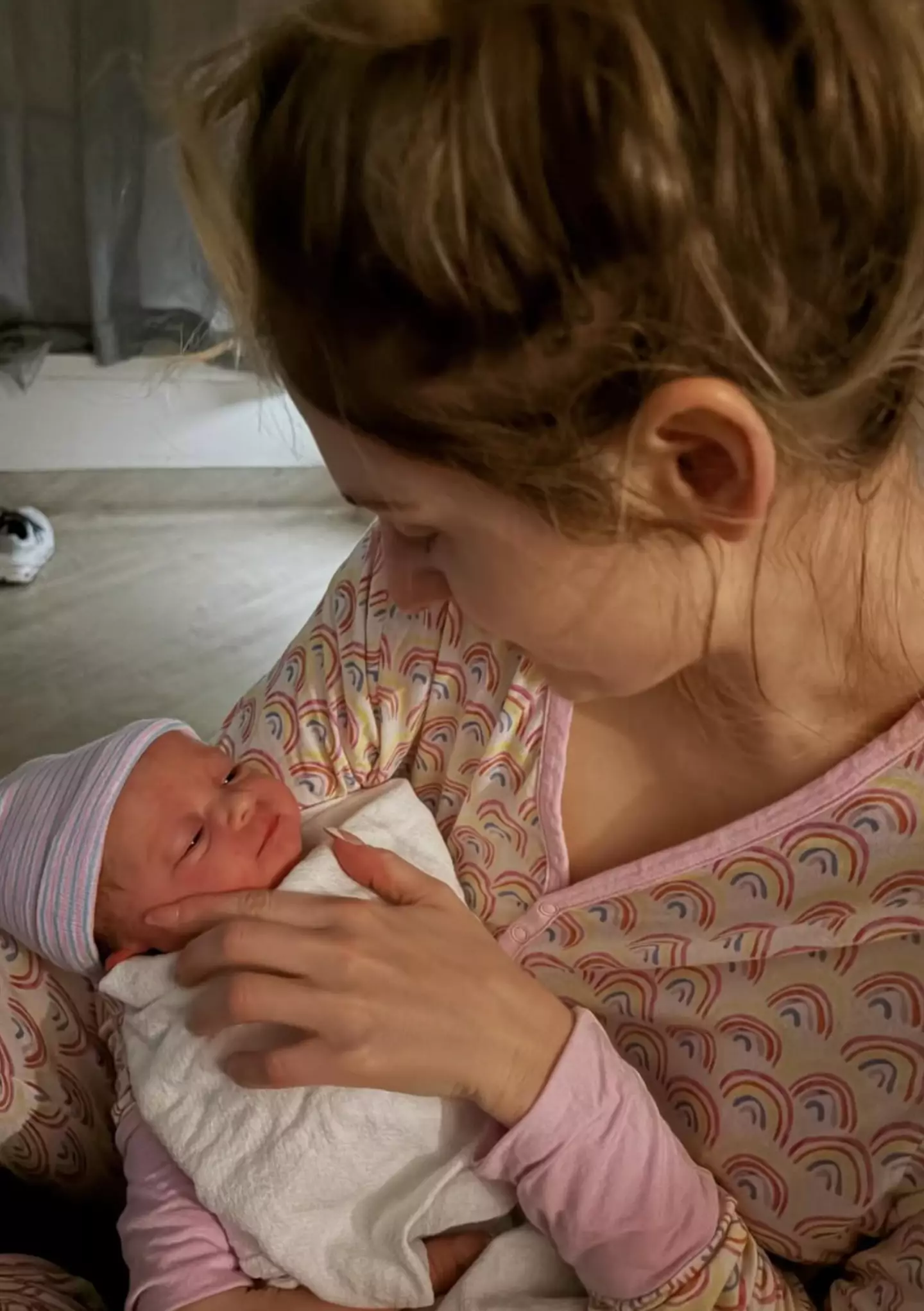 Meghan Trainor and Daryl Sabara have welcomed their third child, a baby girl called Mikey Moon, via surrogate (Instagram/meghantrainor)