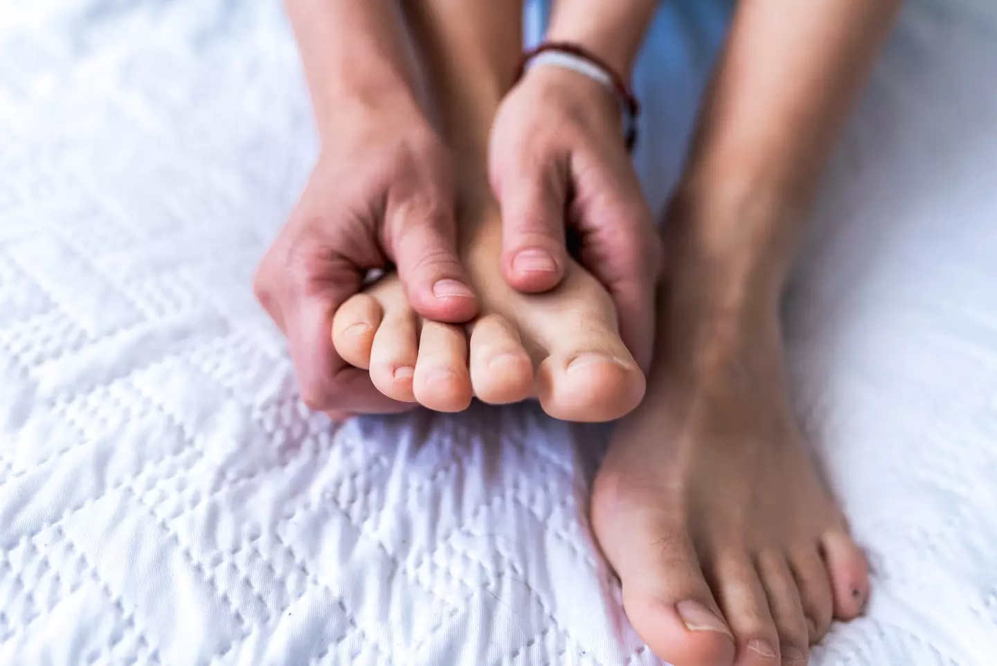 Cold feet can be a sign of diabetes (Getty Stock Images)