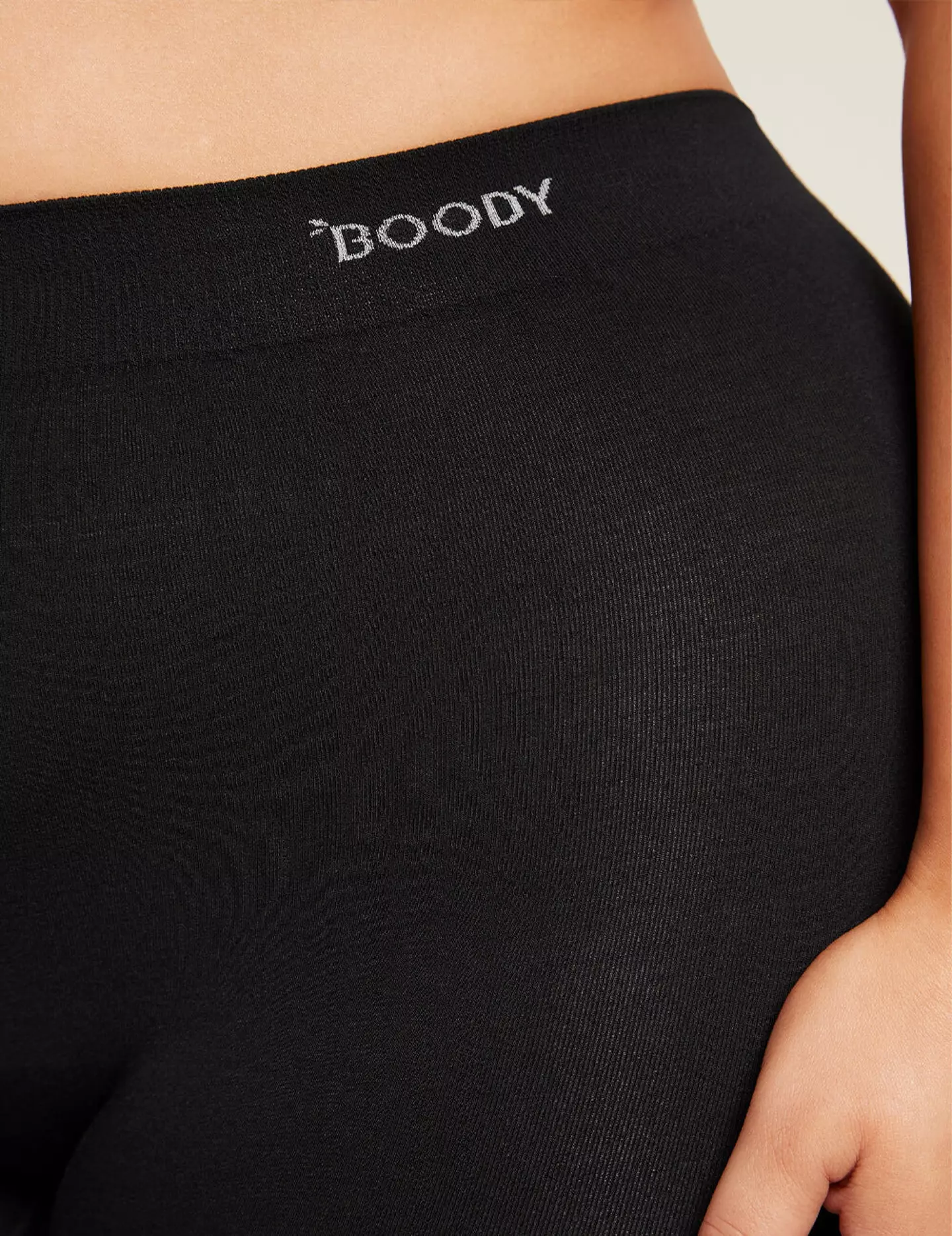 They're made of a breathable material and sit comfortably on the waist. (BOODY)