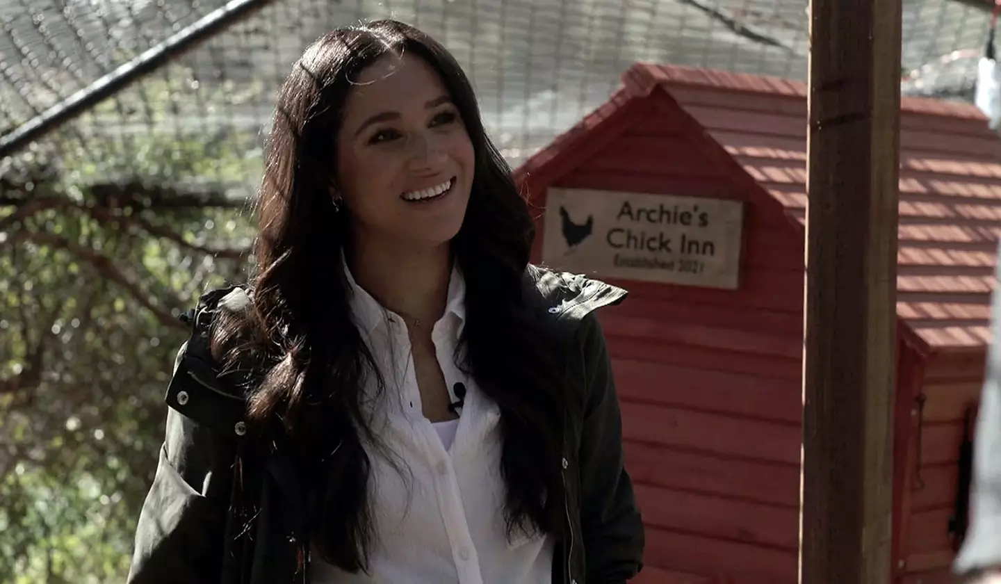 We had seen Archie's Chick Inn before when Meghan and Prince Harry were interviewed by Oprah (