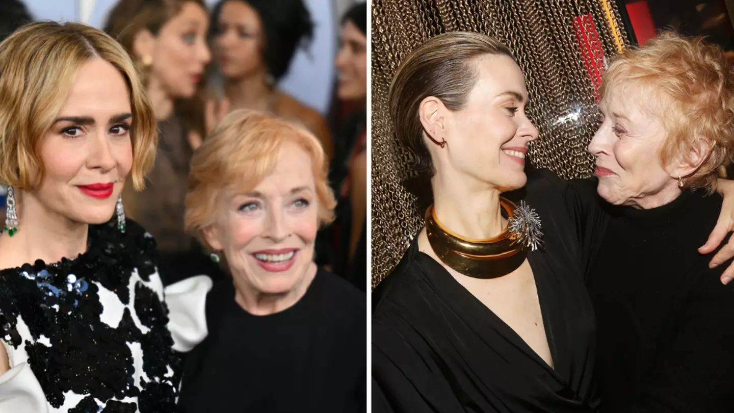 Sarah Paulson, 49, calls out one major inconsistency after receiving ‘horrifying’ comments about 81-year-old girlfriend Holland Taylor