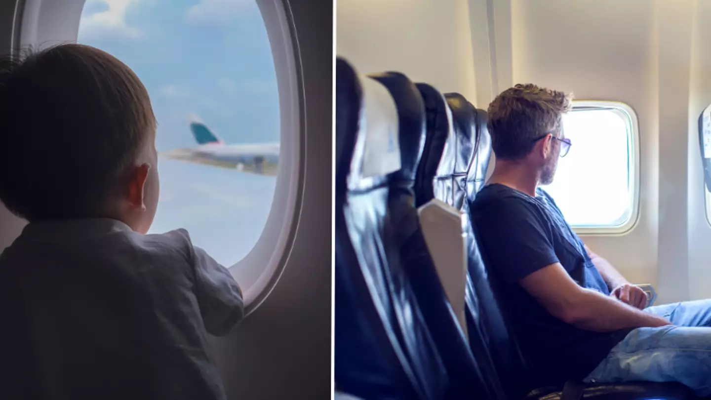Man divides opinion after giving woman with screaming baby seat next to his wife on flight