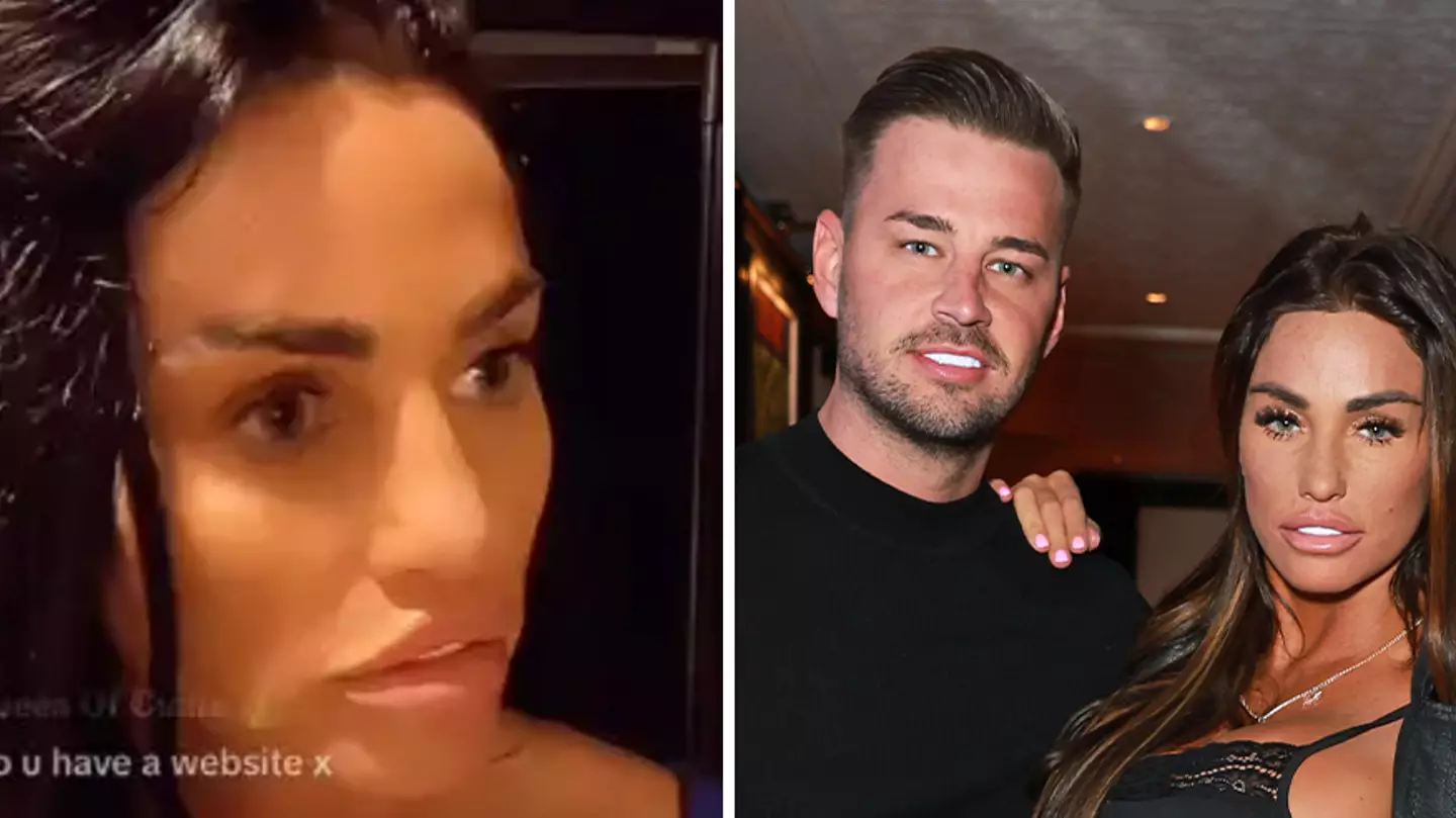 Katie Price caught on TikTok Live having late-night row with fiancé Carl Woods