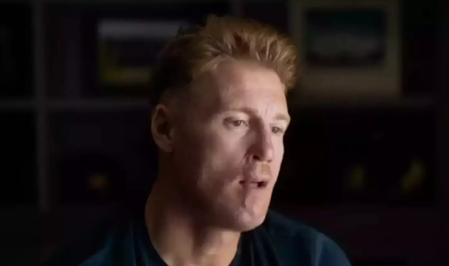 Freddie Flintoff's son, Corey, said his dad was 'lucky to be alive' after the high-speed crash. (BBC)