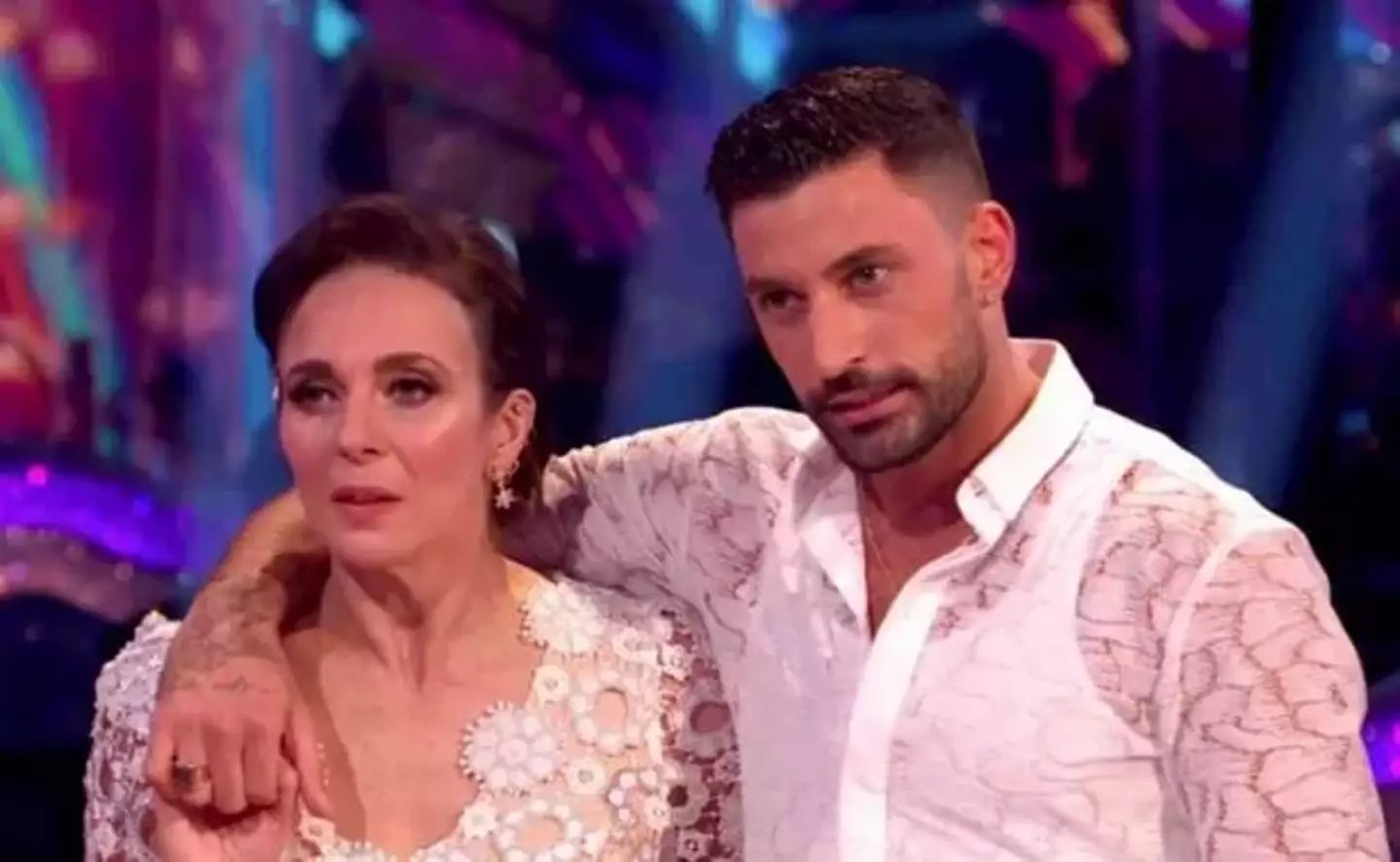 Amanda dropped out of Strictly earlier this week.