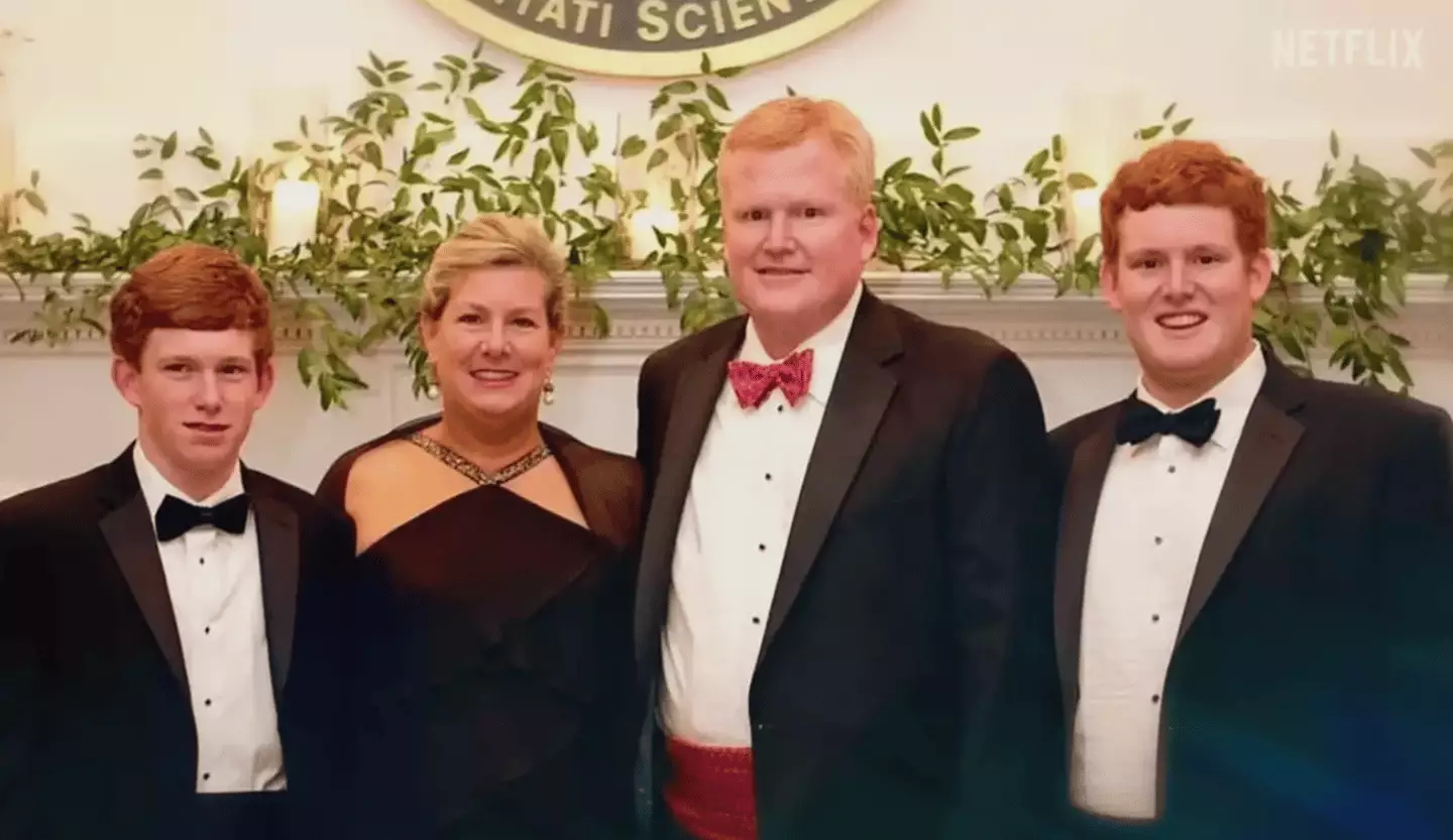 The Murdaugh family. (Netflix)