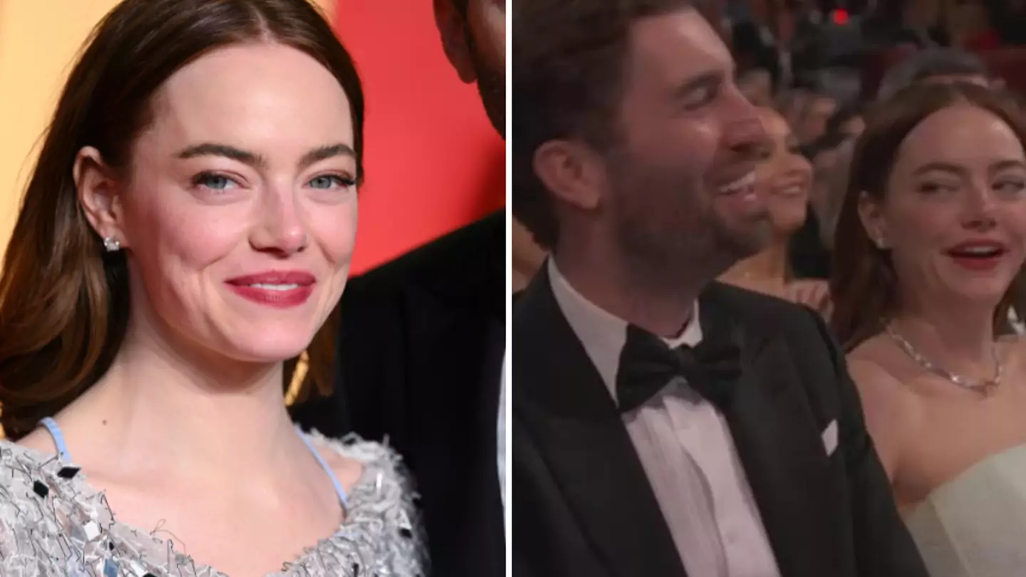 Emma Stone finally addresses what she actually said during Oscars viral moment with Jimmy Kimmel