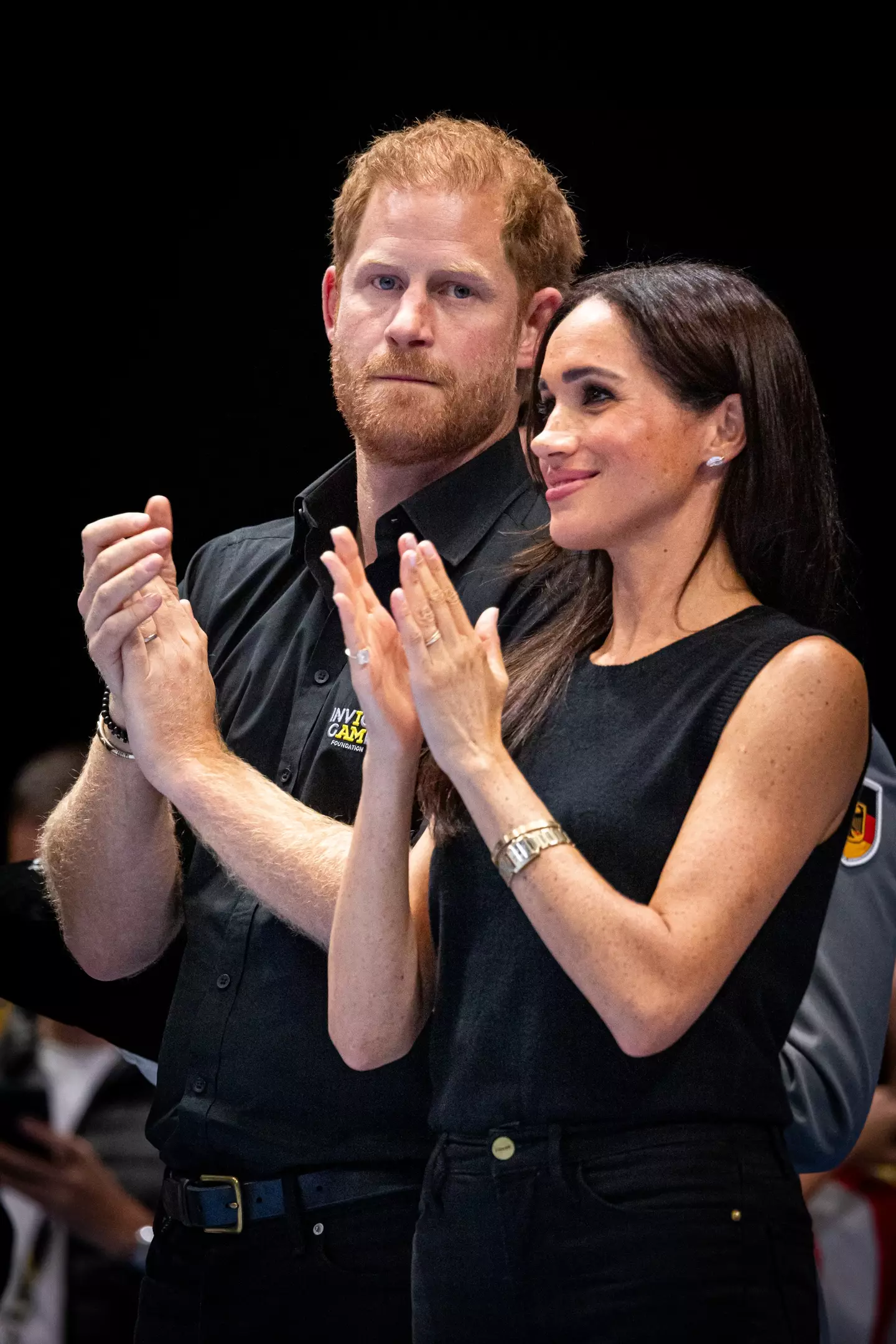 The Duke and Duchess of Sussex are still in touch with DeGeneres and de Rossi (Patrick van Katwijk/Getty Images)