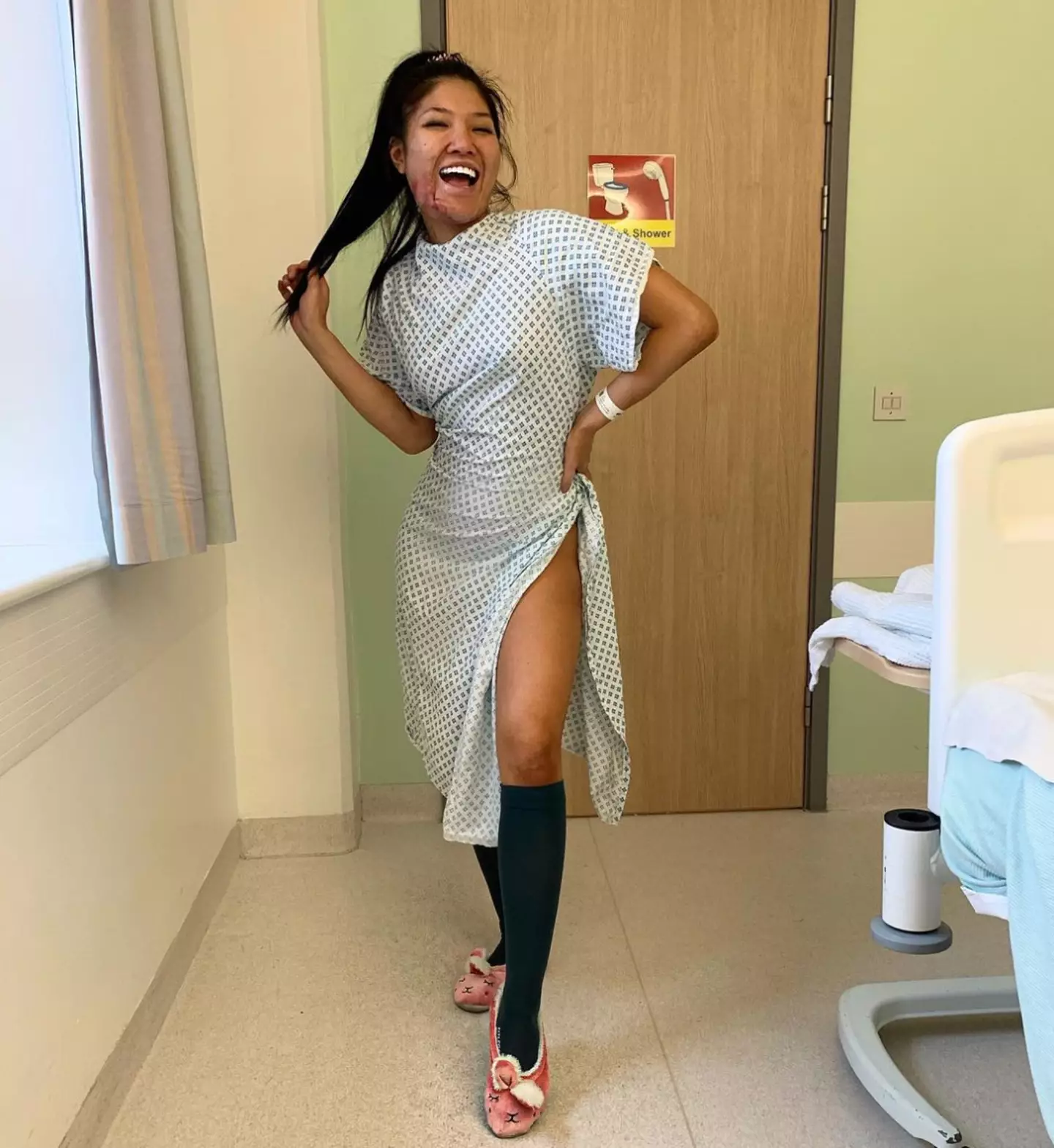 Sophie said she felt like she was reborn that fateful Easter Sunday.