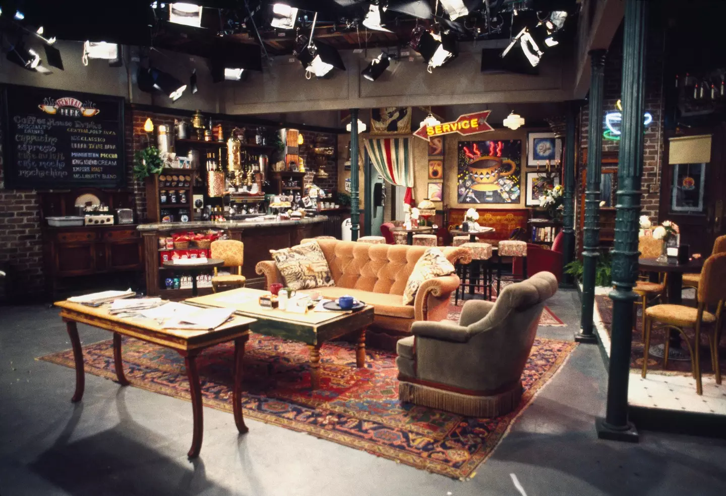 Could Central Perk symbolise a psychiatric ward cafeteria? (Alice S. Hall/NBCU Photo Bank/NBCUniversal via Getty Images via Getty Images)