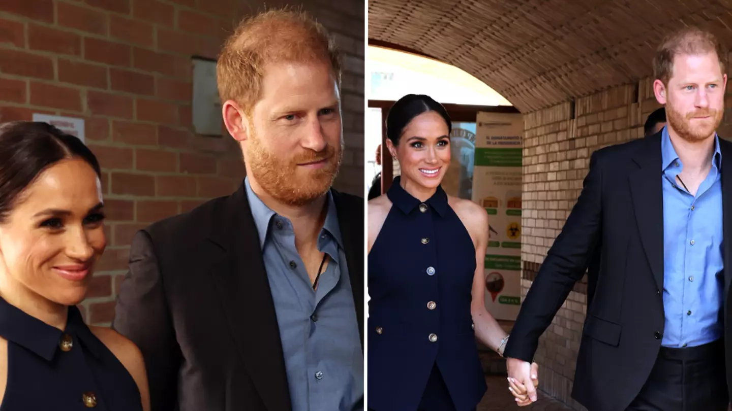Lip reader reveals Meghan Markle’s one word demand to Prince Harry as the pair tour Colombia