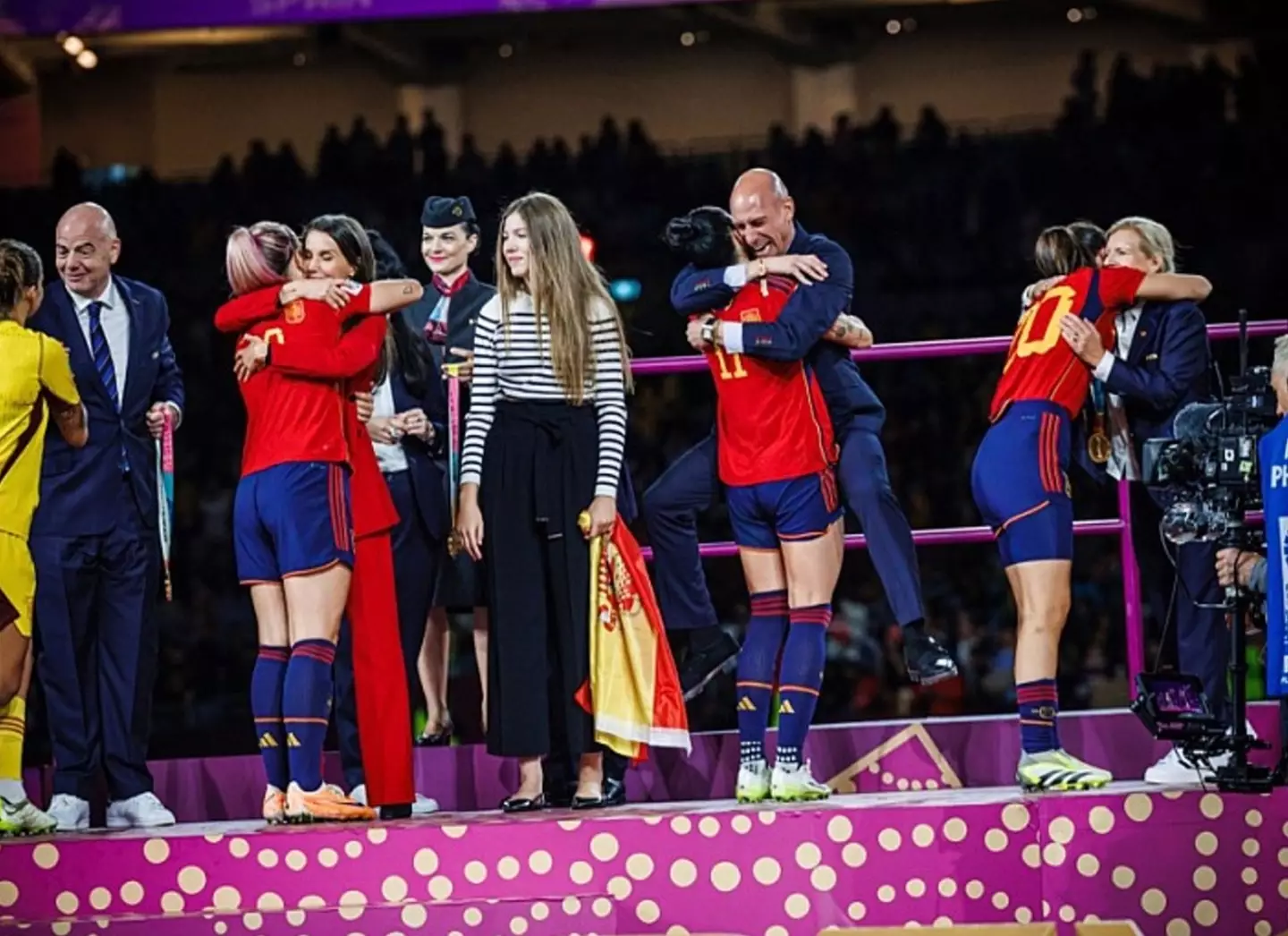 The RFEF claims that Hermoso is lying about he incident.