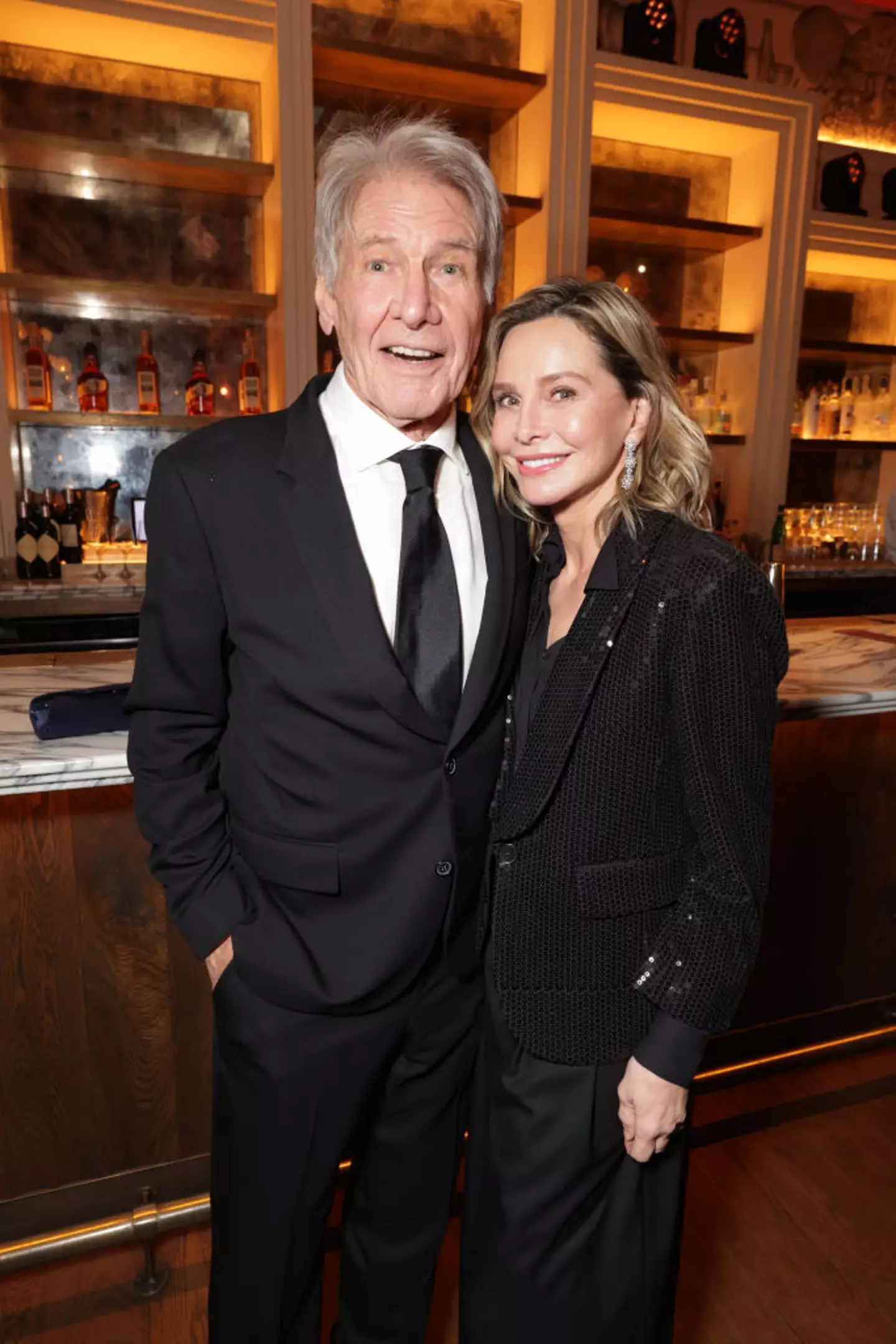 Harrison Ford and Calista Flockheart have a 22 year age gap between them (Eric Charbonneau/Getty Images for Apple TV+)