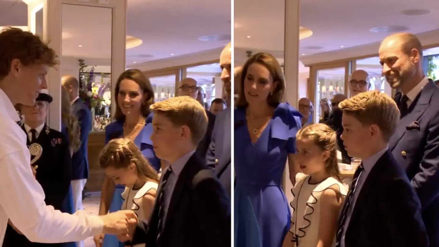 Prince George and Princess Charlotte’s ‘disgusted’ reaction at Wimbledon leaves people in disbelief