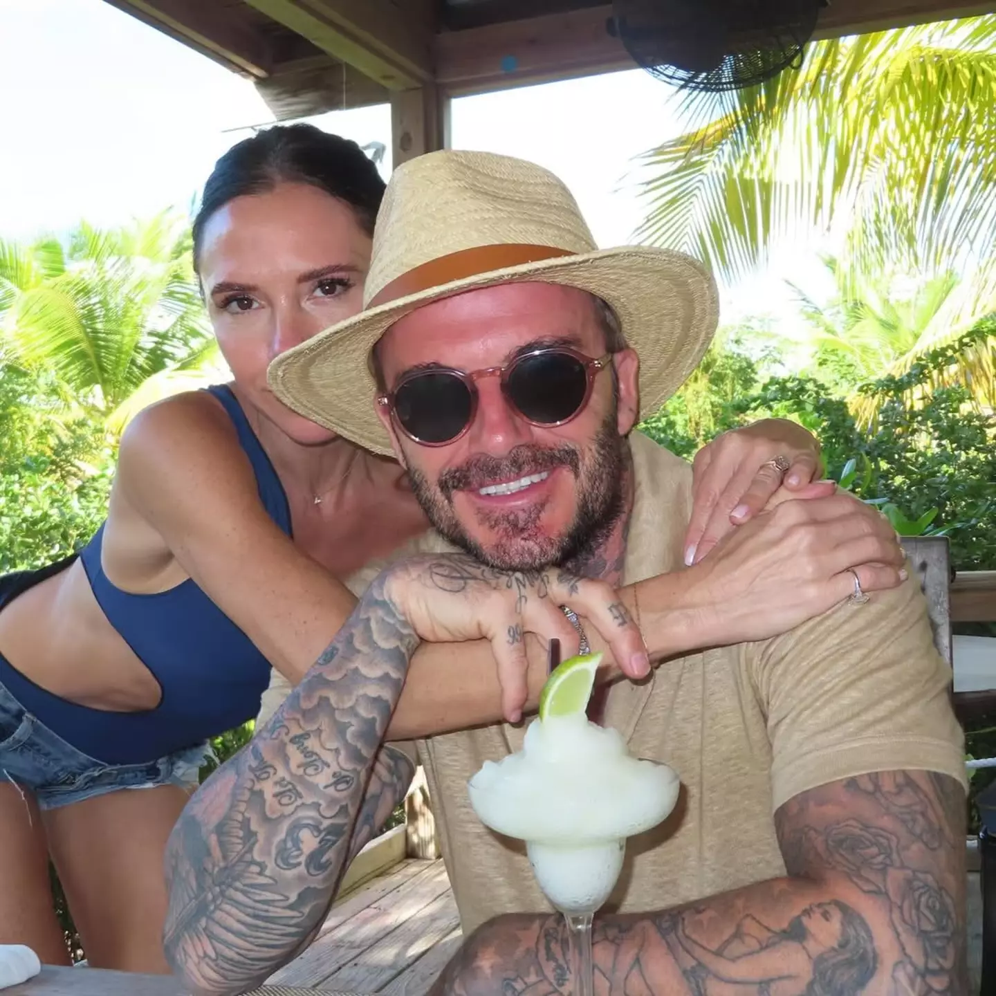 David and Victoria Beckham are somewhat self-made (Instagram/@davidbeckham)