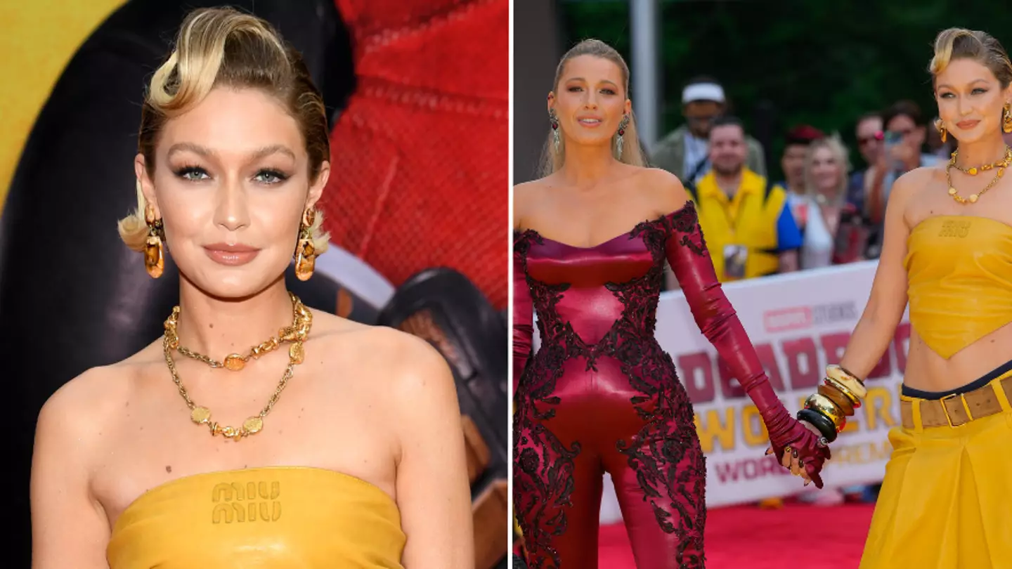 Fans think Gigi Hadid has dropped major hint she's Lady Deadpool after attending premiere with Blake Lively
