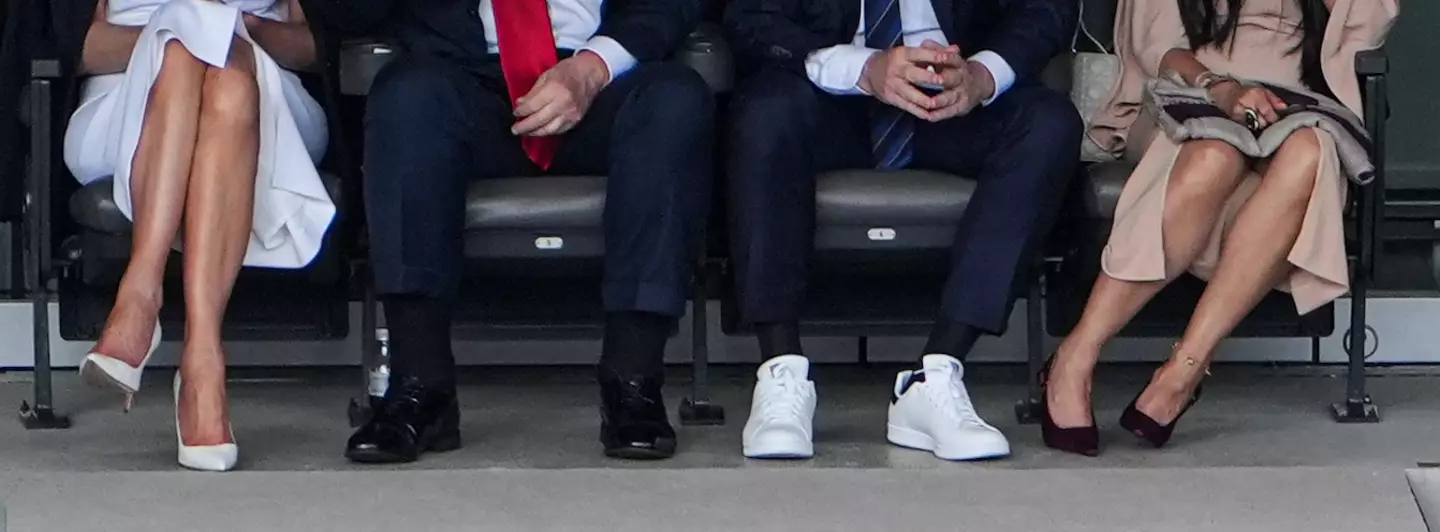 A number of viewers couldn't help but notice (Lokman Vural Elibol/Anadolu via Getty Images)