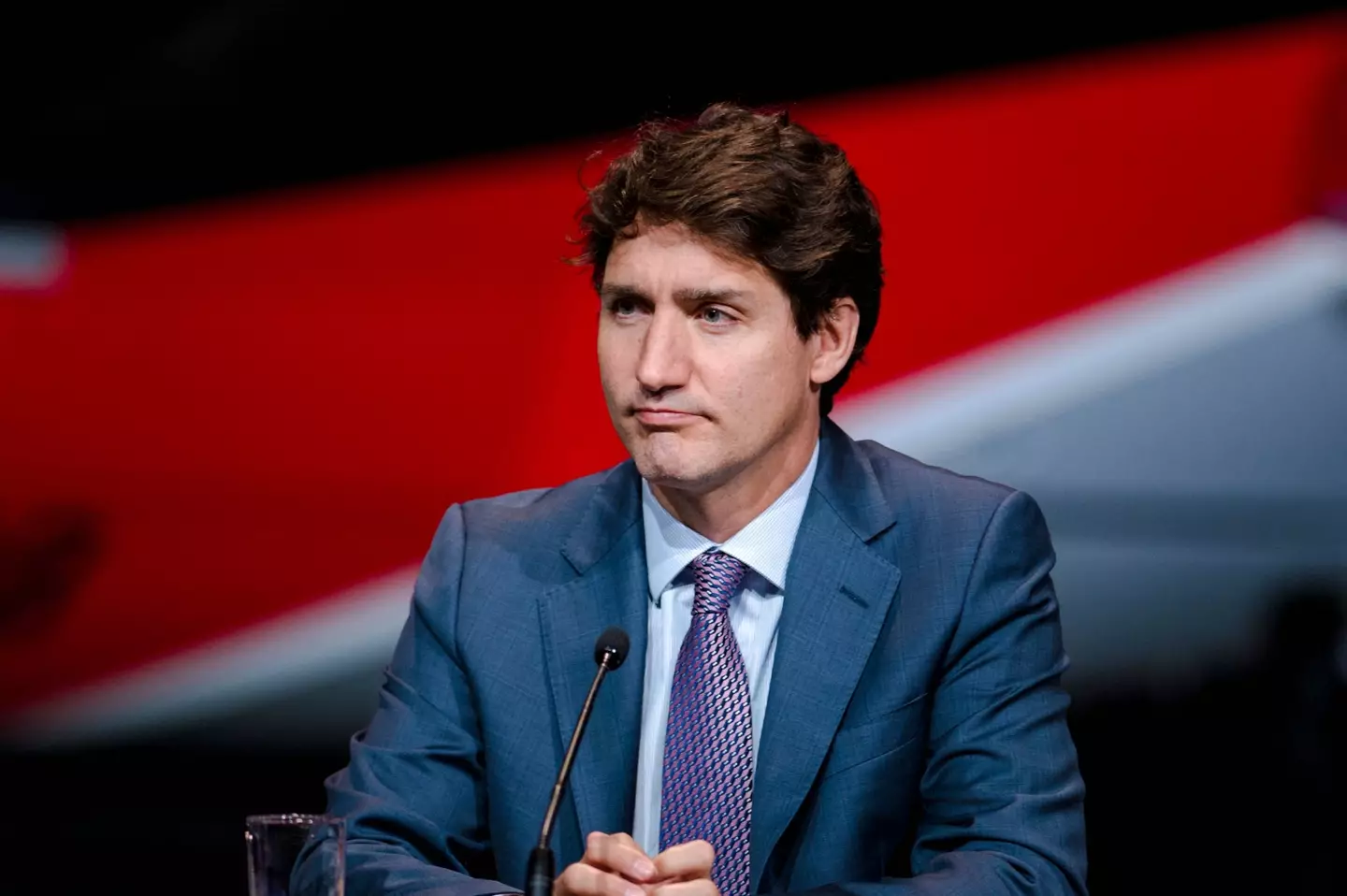 Trudeau and Katy were spotted kissing on a yacht in pictures taken last month (ANDREJ IVANOV/AFP via Getty Images)