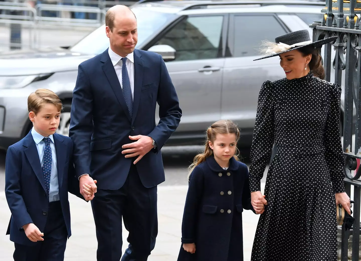 Prince George and Princess Charlotte will use their new titles at the Queen's funeral today.