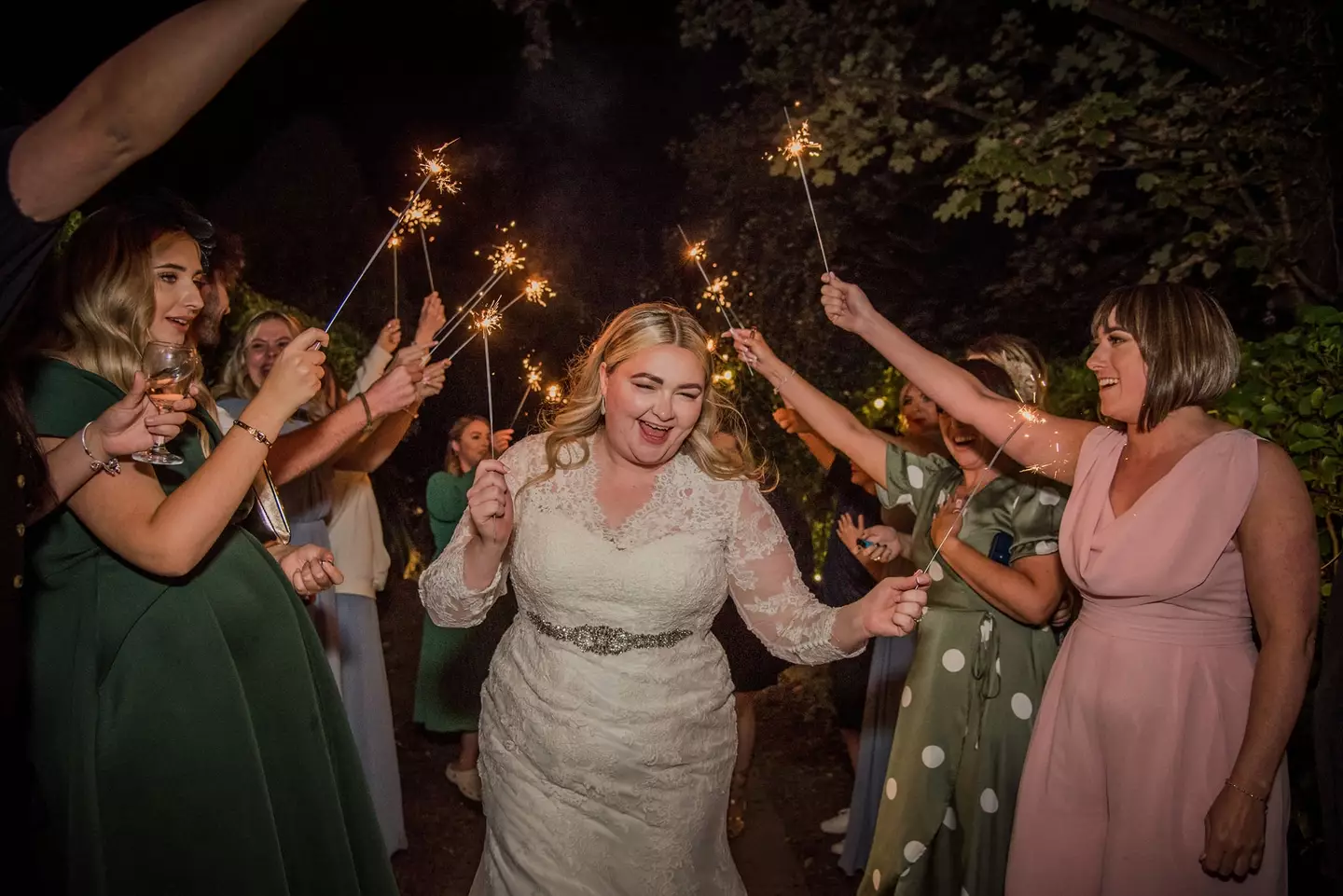 Kayley had a great wedding day despite being jilted.