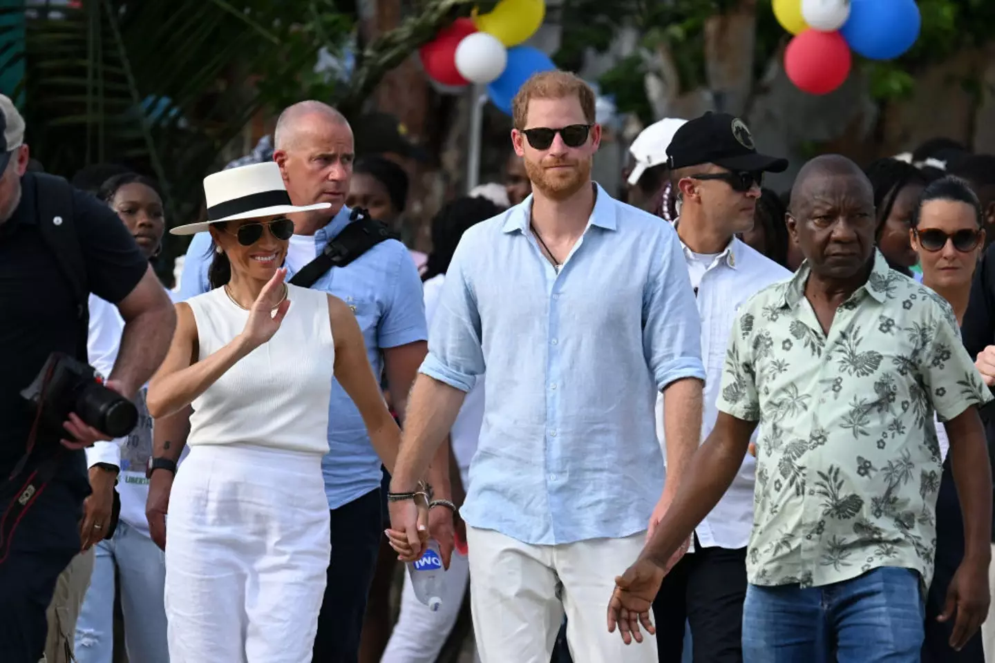 Rumours about Harry and Meghan getting divorced have circulated in recent months (RAUL ARBOLEDA/AFP via Getty Images)