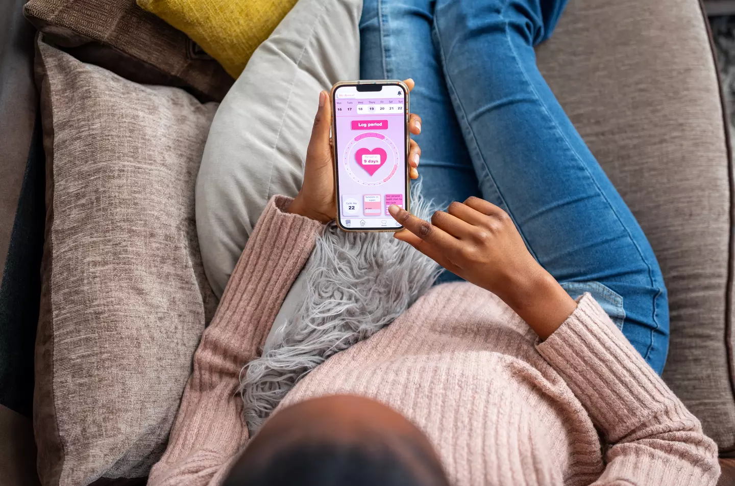 Period apps can now be checked by police (Getty Stock Image)