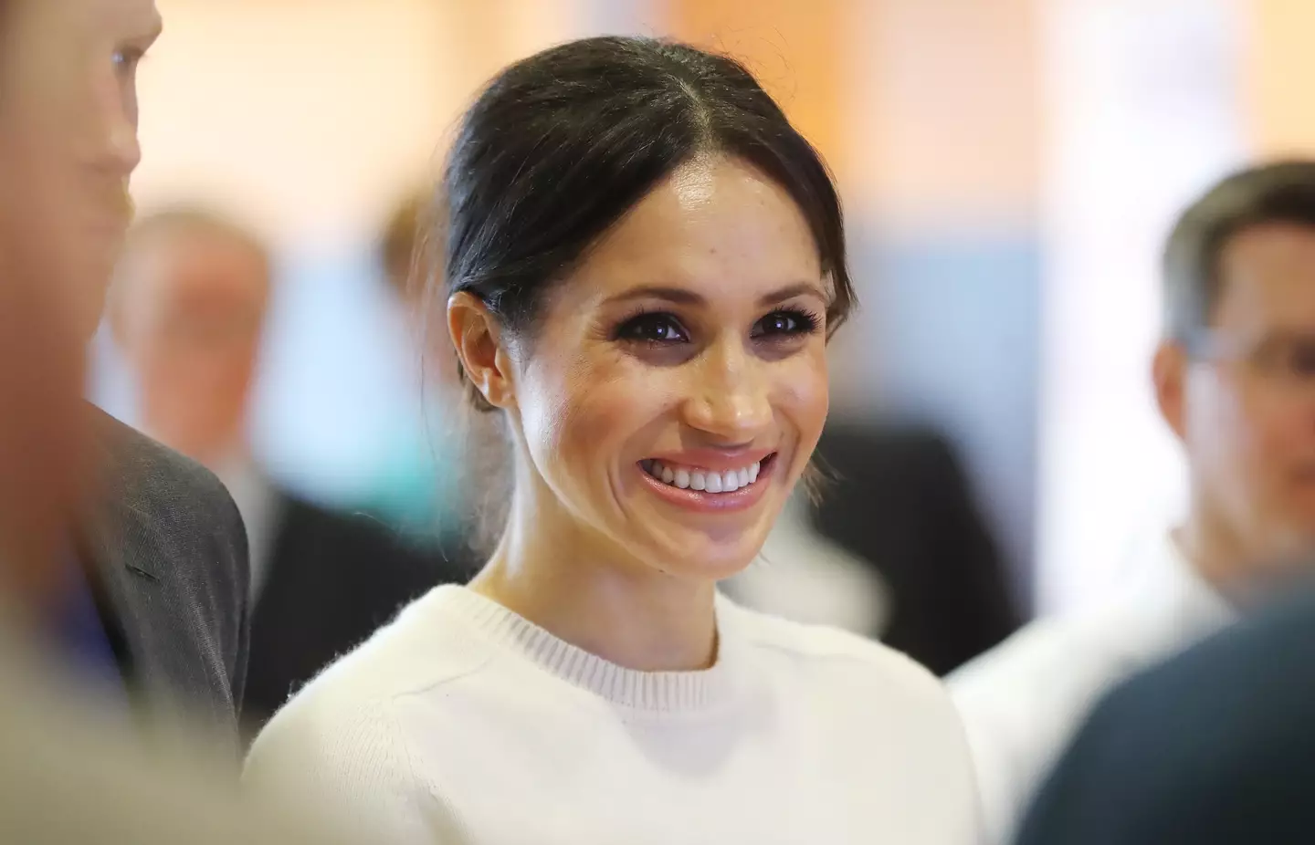 Meghan spoke about her own family life (