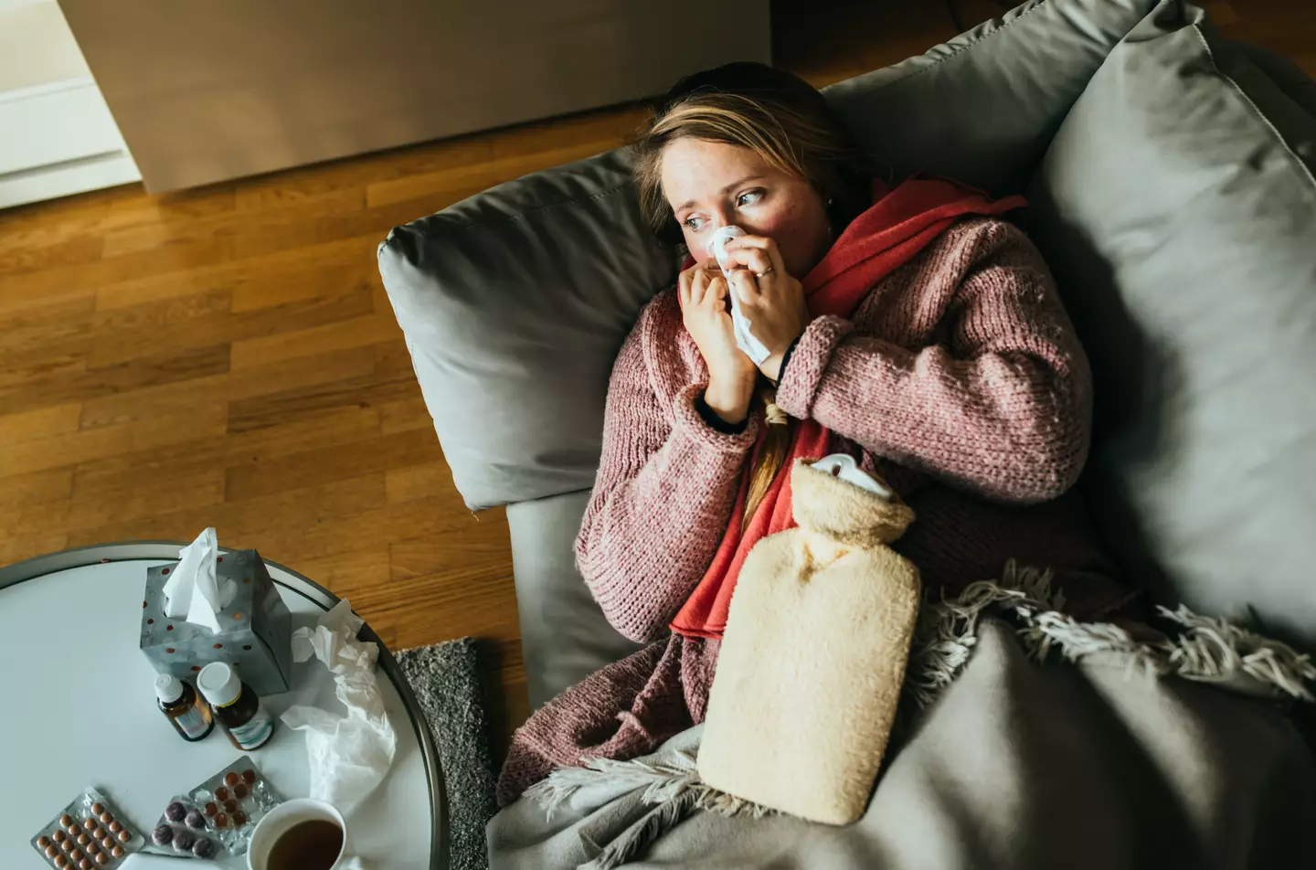 People with weakened immune systems are more at risk than others (Getty Stock Image)