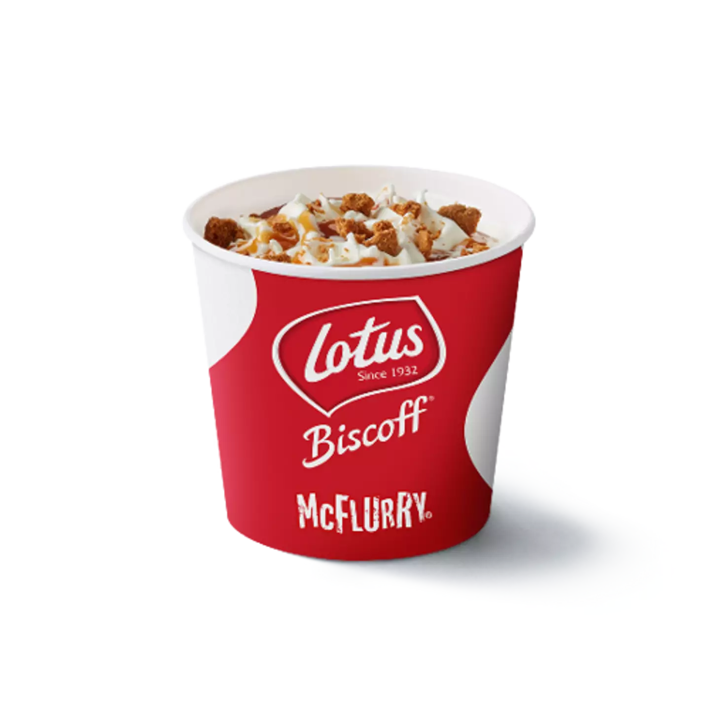 The new Lotus Biscoff McFlurry