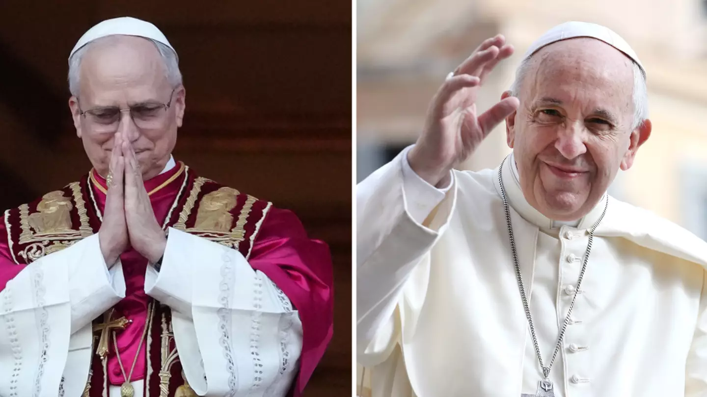 People only just realising what Pope Francis’ real name was as Pope Leo is elected