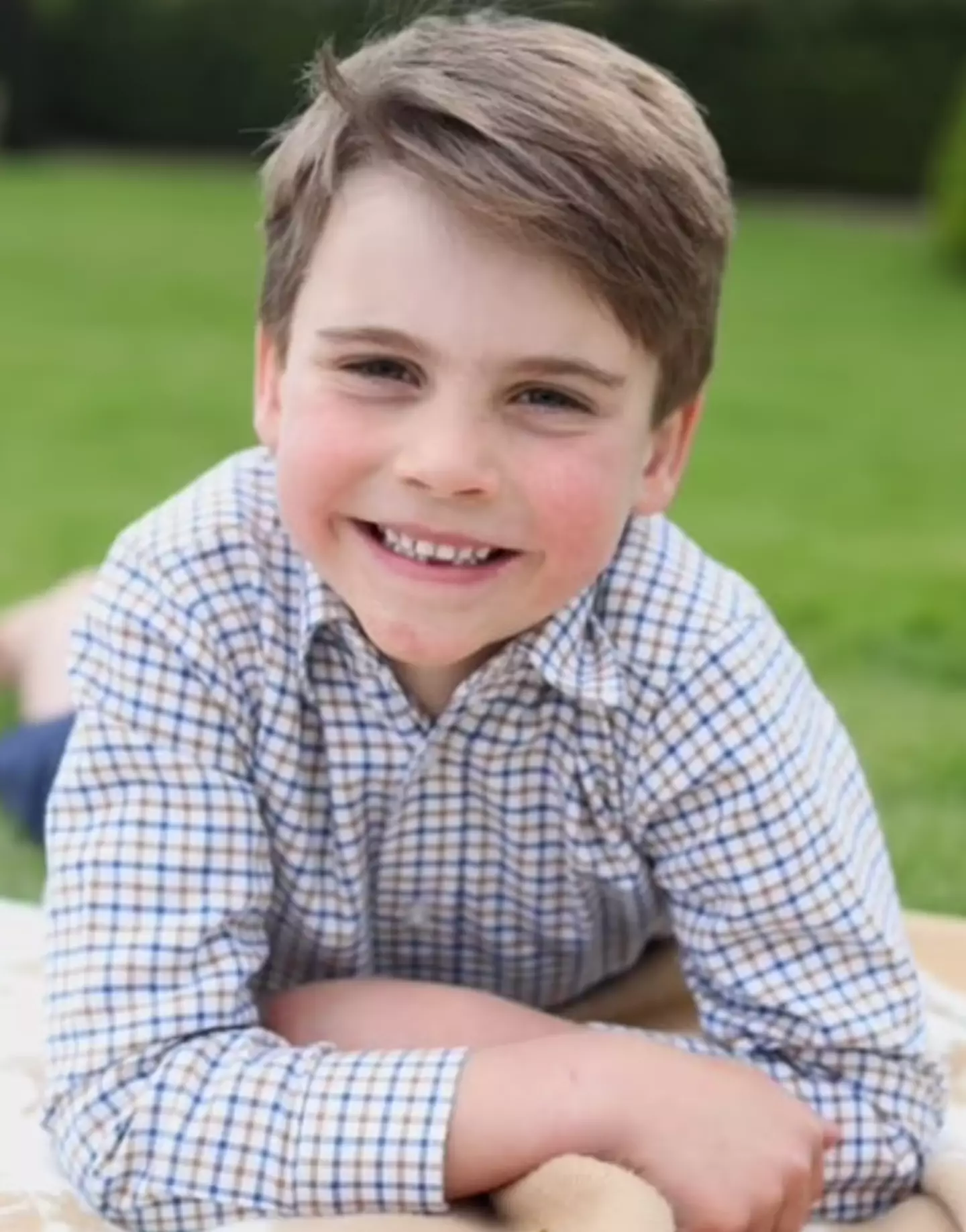 Prince Louis' birthday snap was released last week. (Kensington Palace)