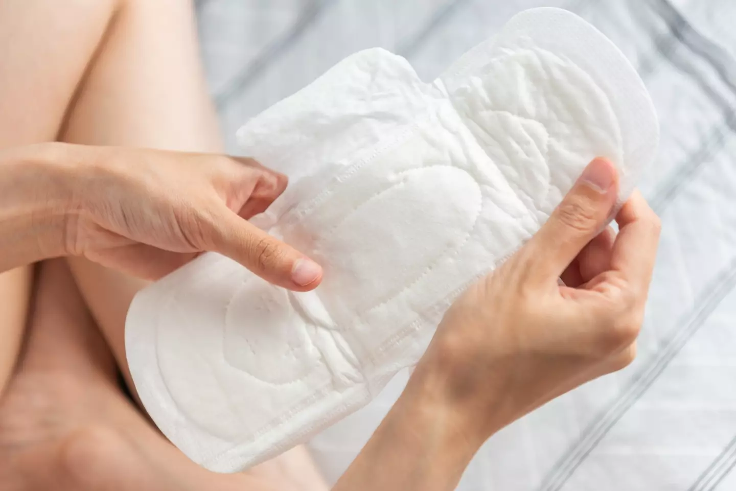 Free bleeding is having a resurgence, particularly among Gen Z (Getty Stock Image)