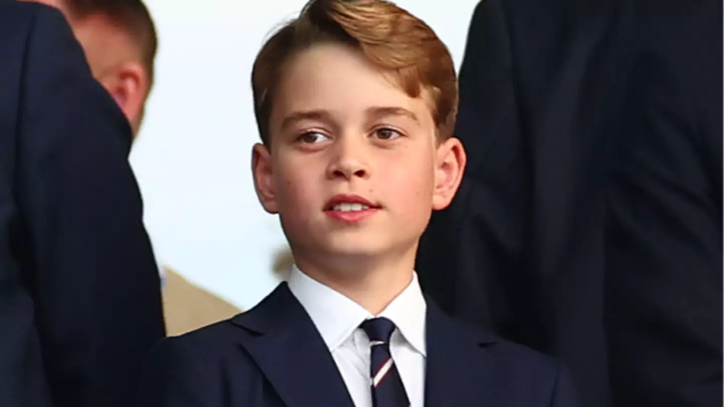 Royal fans were left sad after seeing what Prince George wore to football match