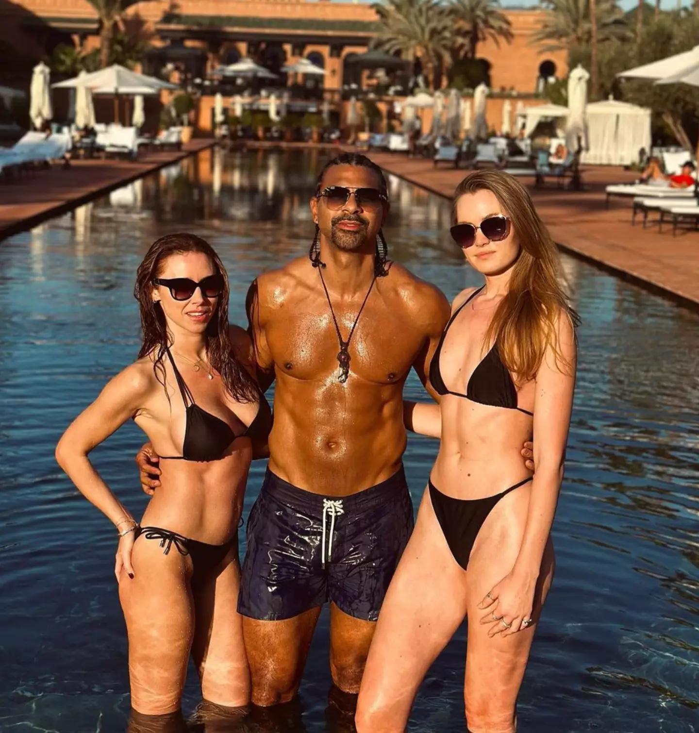 David and Sian were previously linked to The Saturdays singer Una Healy. (Instagram/@davidhaye)