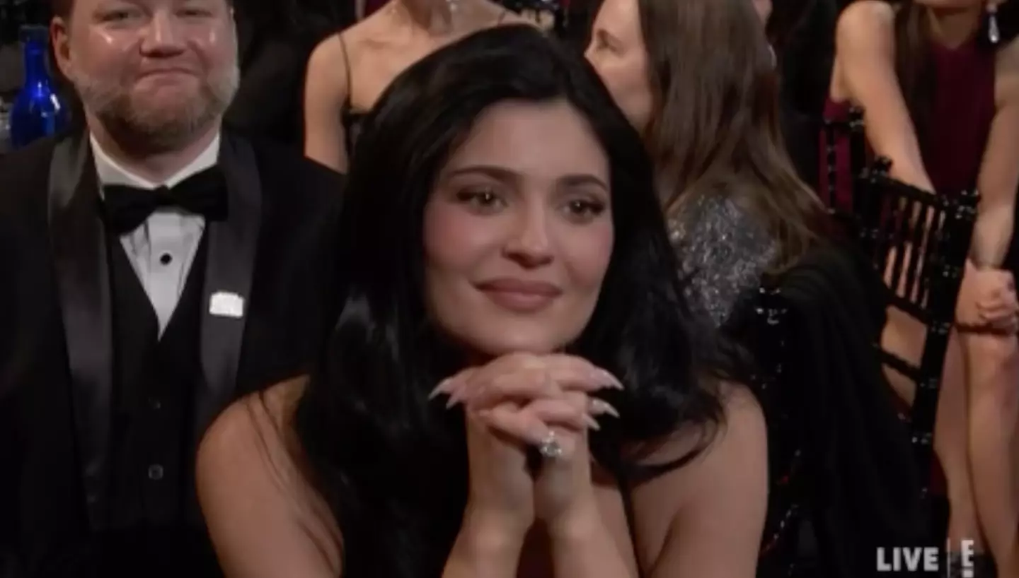 The camera eventually cut to Kylie (E!)