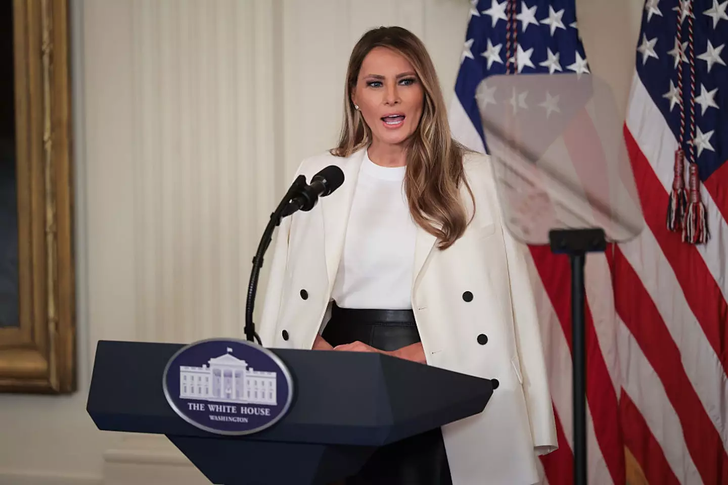 The First Lady has not been seen much in the public eye (Kayla Bartkowski/Getty Images)