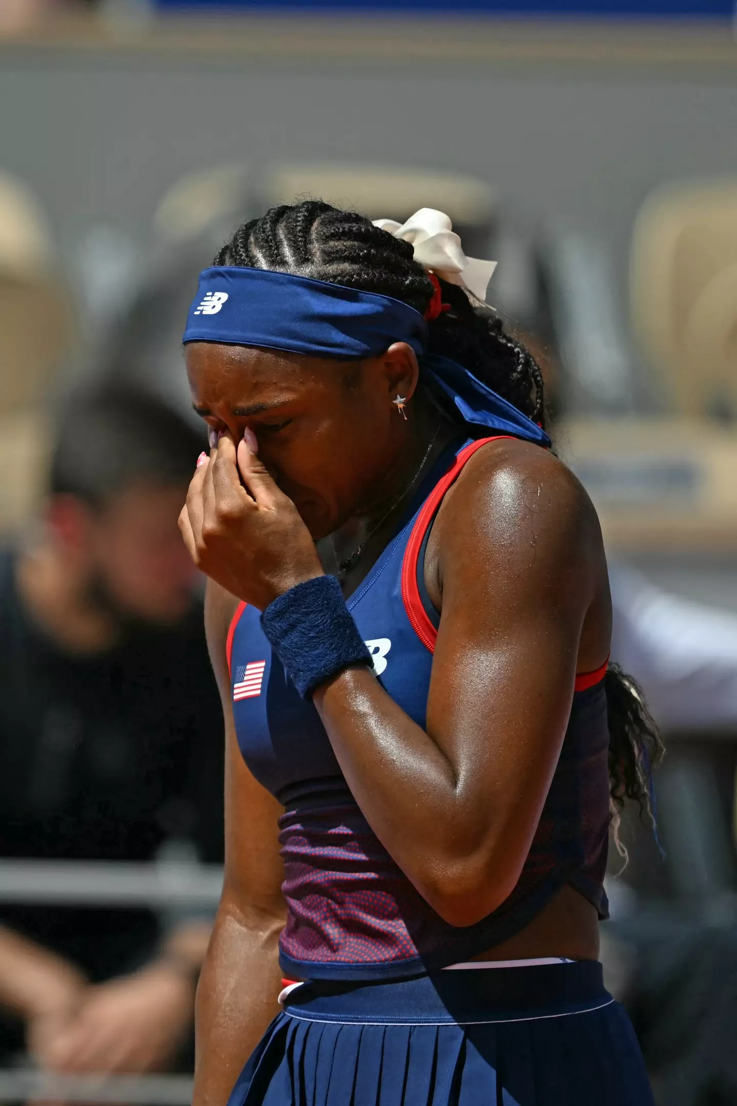 She is advocating for the use of VAR in tennis matches. (PATRICIA DE MELO MOREIRA/AFP via Getty Images)