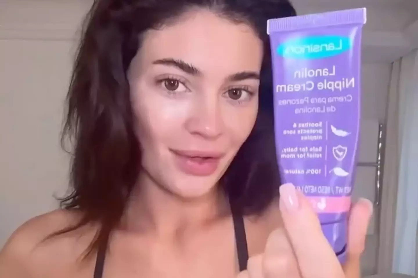 Kylie Jenner shared her nipple cream hack (Instagram/@kyliejenner)