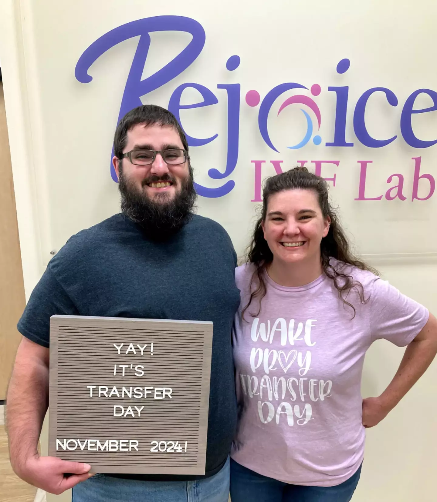 Thaddeus was born from an embryo which was frozen for more than three decades (Lindsey and Tim Pierce/Rejoice Fertility Clinic)