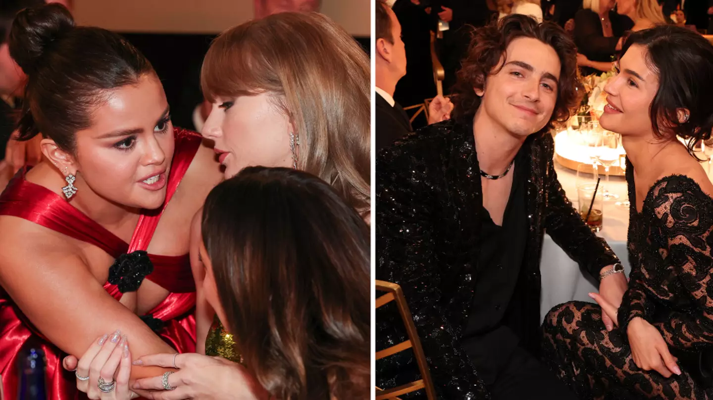 Selena Gomez fans 'worked out' what she actually said to Taylor Swift about Kylie Jenner and Timothée Chalamet at last Golden Globes