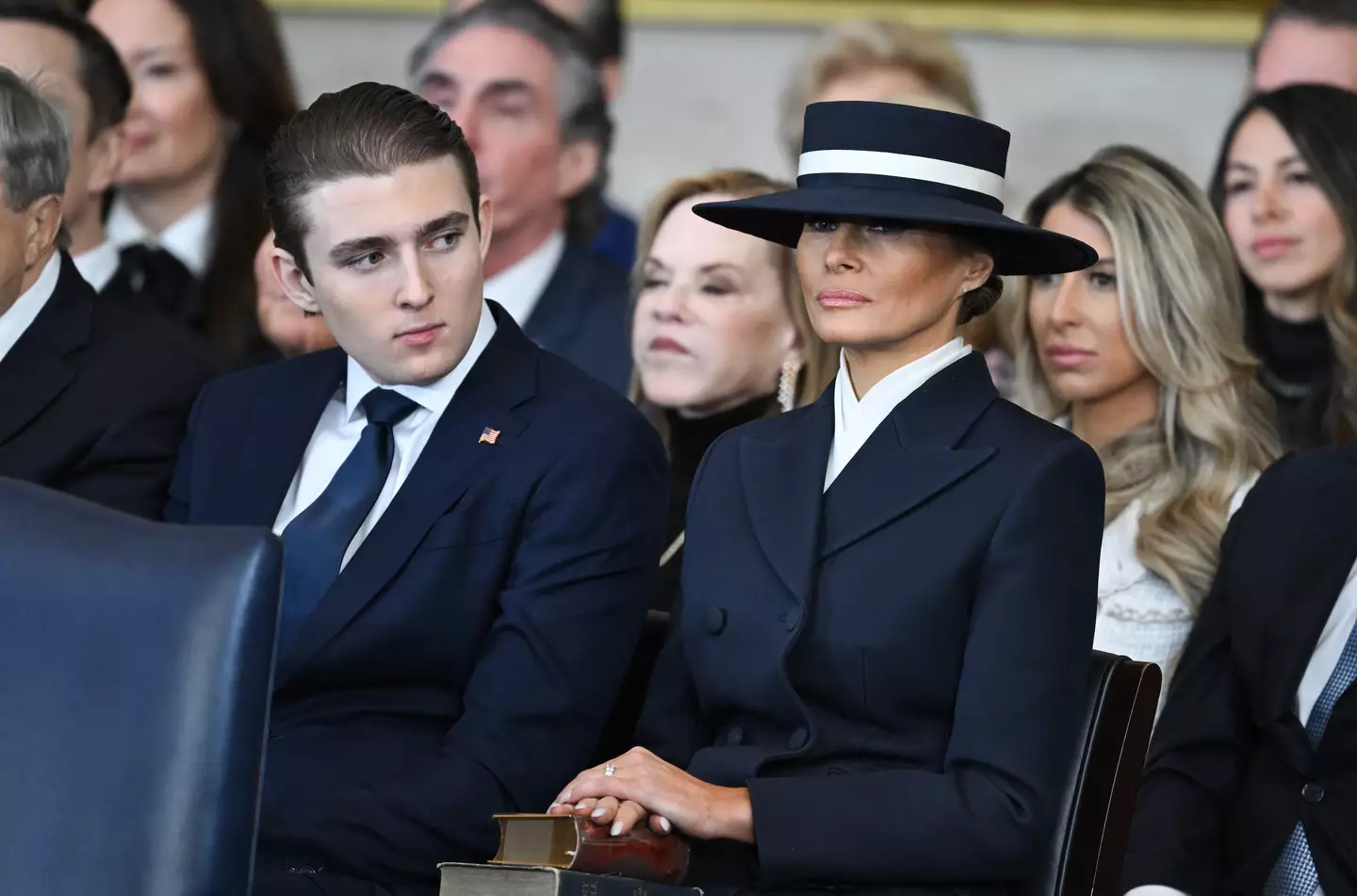 Barron's mother Melania was born in Slovenia (Saul Loeb - Pool/Getty Images)