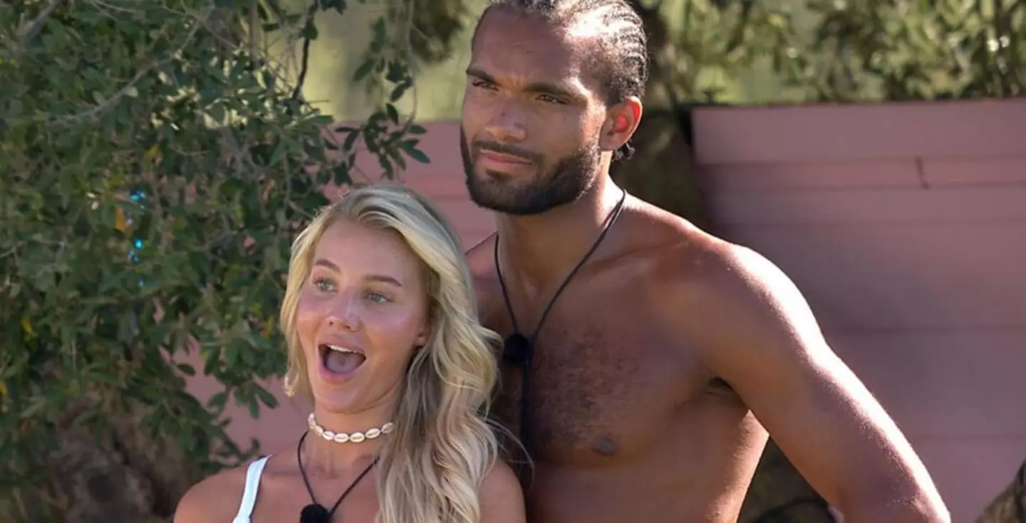 Grace Jackson and Reuben Collins were dumped during last night's  (24 July) show. (ITV)