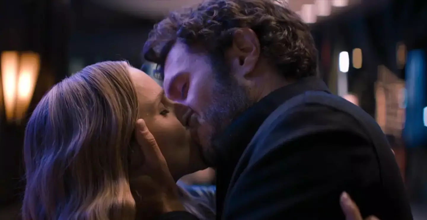 Netflix viewers across the globe swooned over the steamy kiss scene (Netflix)