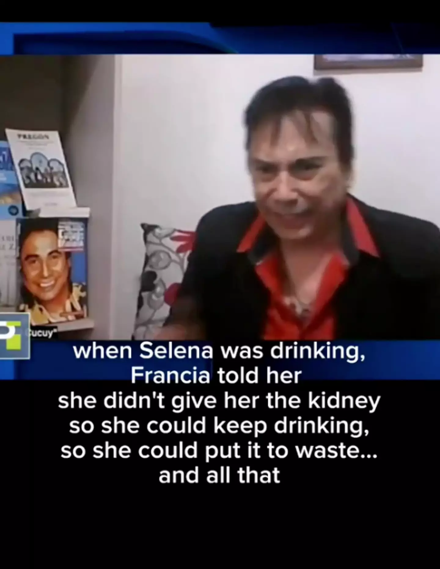 The father of Selena Gomez's organ donor Francia Raisa says the pair no longer talk after an alleged argument about drinking.