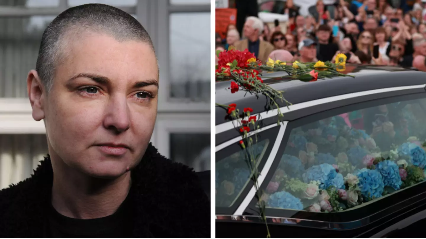 Sinead O'Connor fans line the streets with flowers for 'last goodbye' as singer is laid to rest