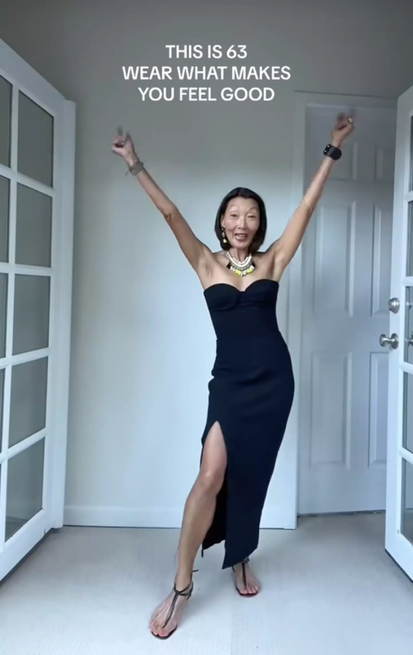 Gym Tan is regularly praised for her refreshing attitude towards ageing.