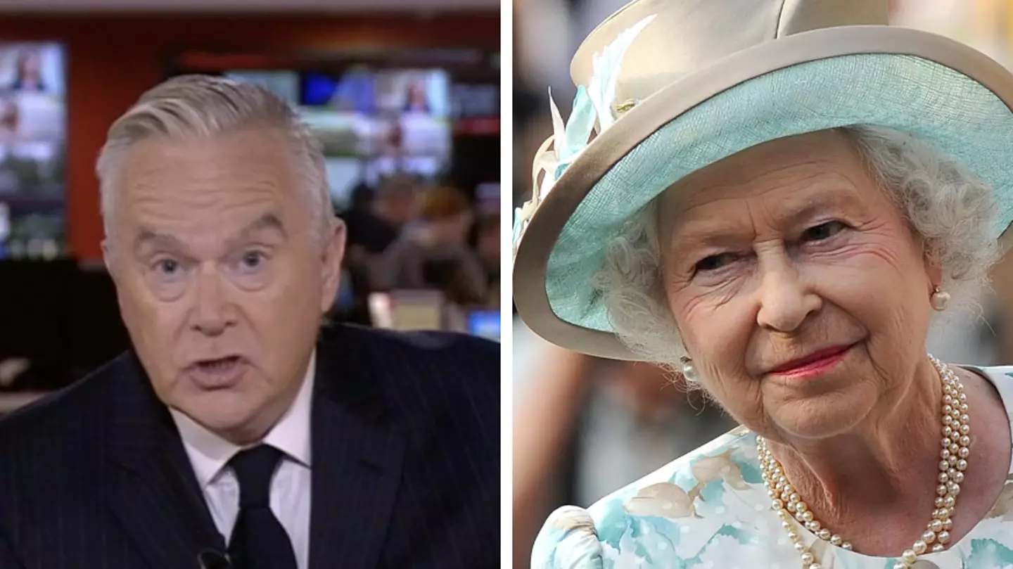 Huw Edwards appears on BBC wearing black tie following Queen's health update