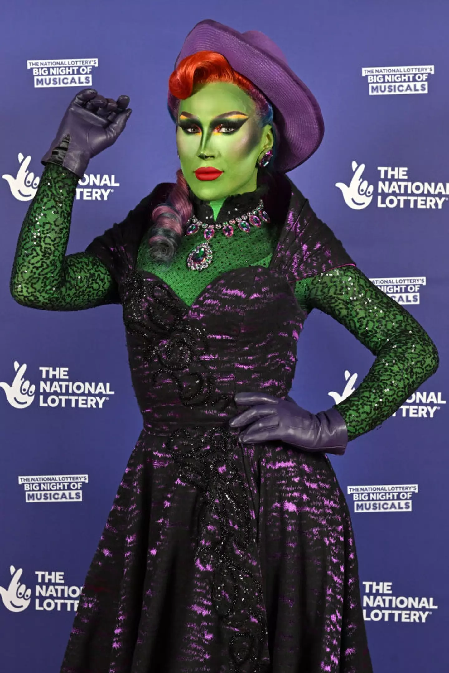 The drag star made a career in the West End (Anthony Devlin/Getty Images for the National Lottery)