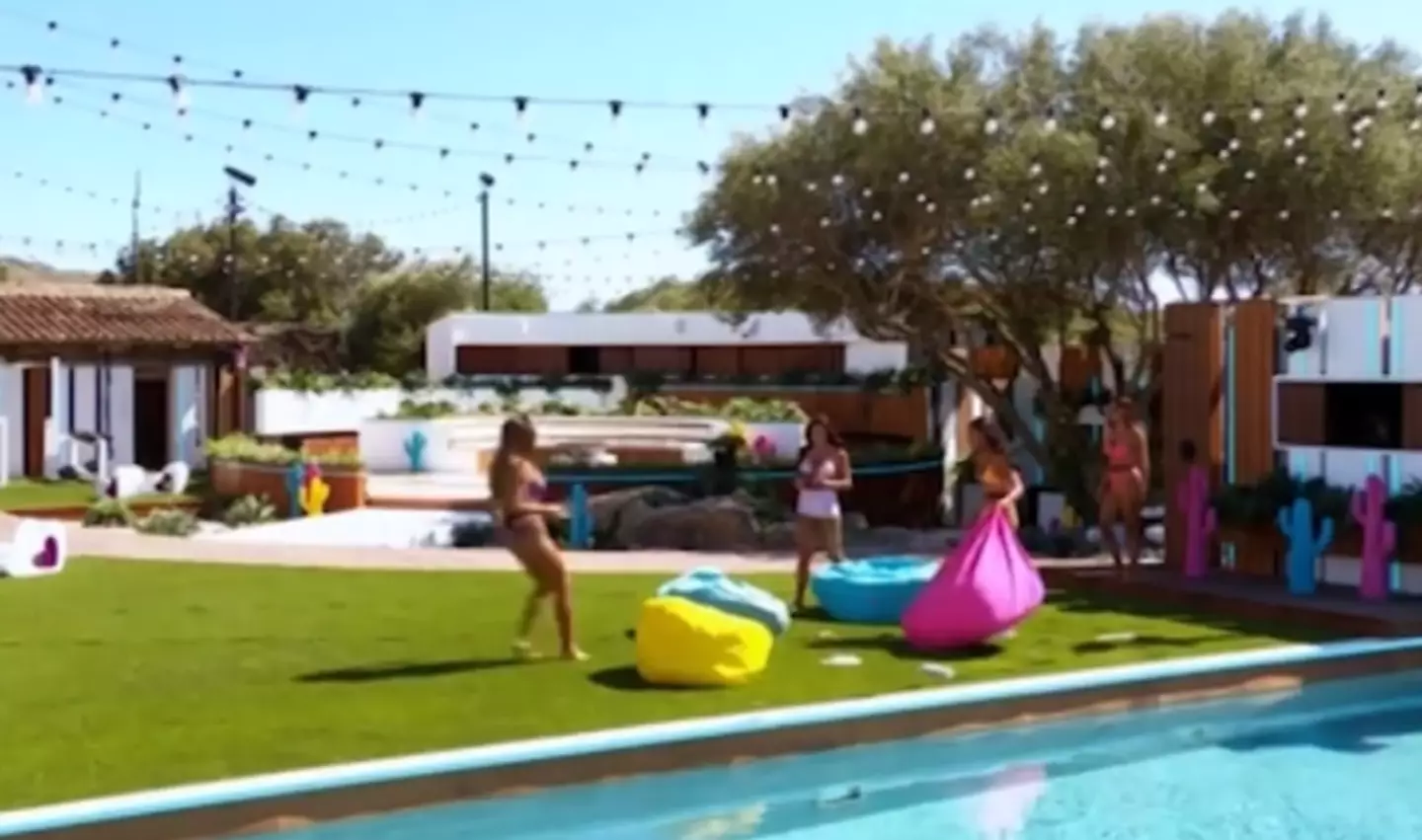 The islanders think the yellow bean bag is cursed.