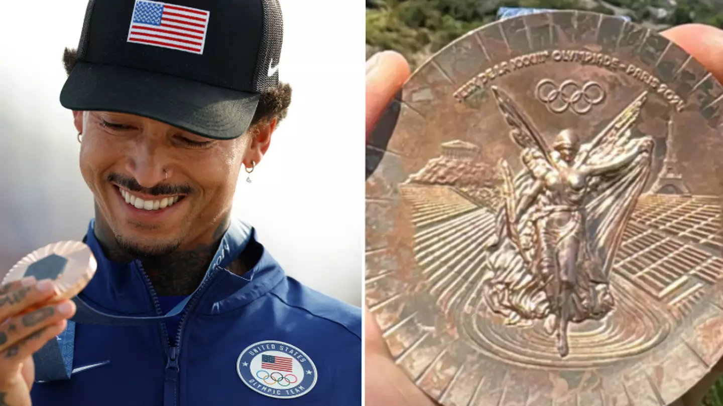 Olympic bosses issue statement after athlete shows disgusting quality of medal a week after winning it